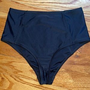 Black body glove high waist bikini bottom. Size medium.